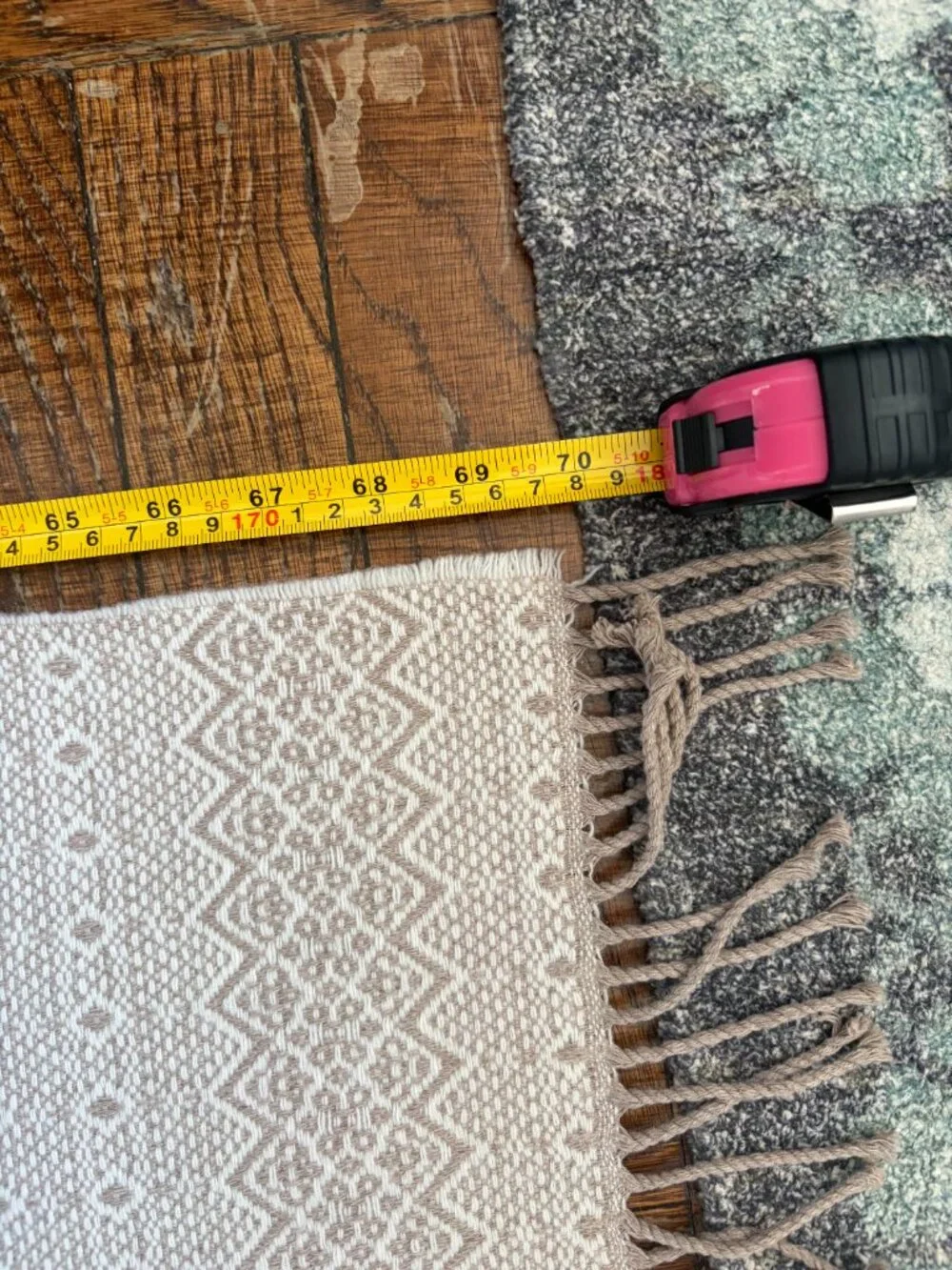Farmers Market Iceland Gardar Scarf - Tan and Cream